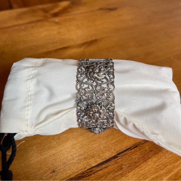 Vintage 1970s Silver metal bracelet in excellent condition - Picture 3 of 7